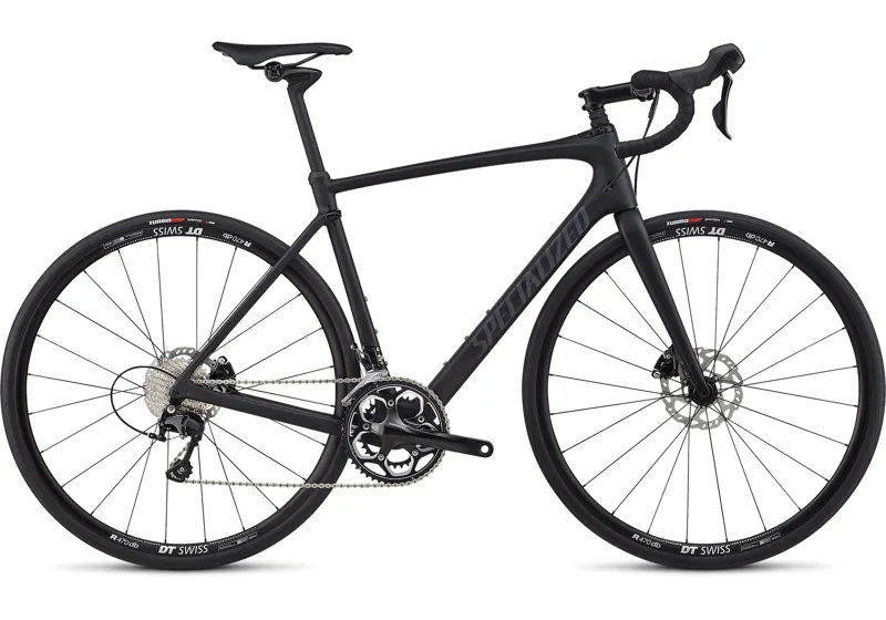 Ex-Demo: Specialized Roubaix Elite Mens Road Bike - Satin Black 54cm