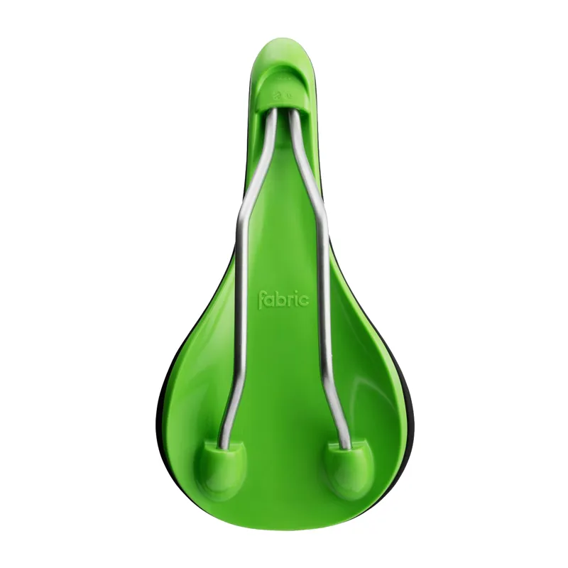 Fabric Scoop Elite Shallow Saddle - 142mm - Black/Green-2