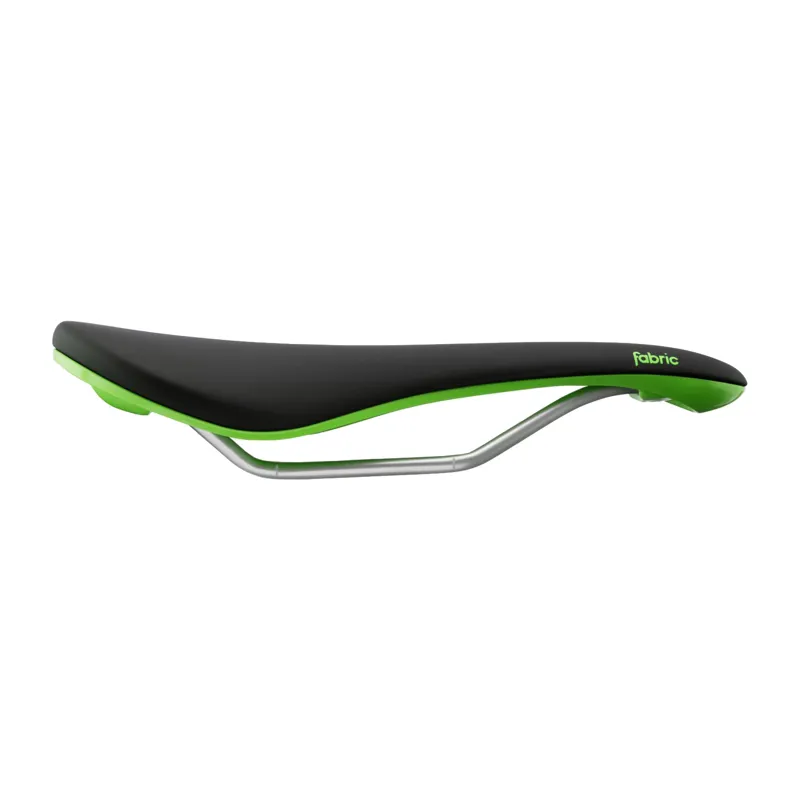 Fabric Scoop Elite Shallow Saddle - 142mm - Black/Green