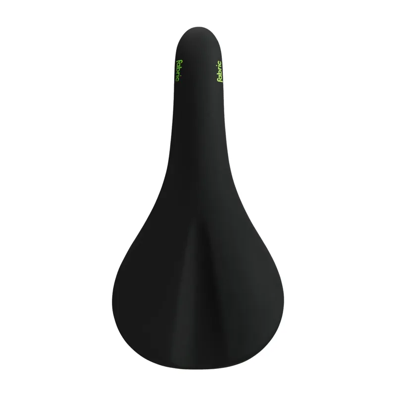 Fabric Scoop Elite Shallow Saddle - 142mm - Black/Green-1