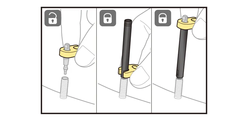 Topeak Valve Extender 70mm - Black-1