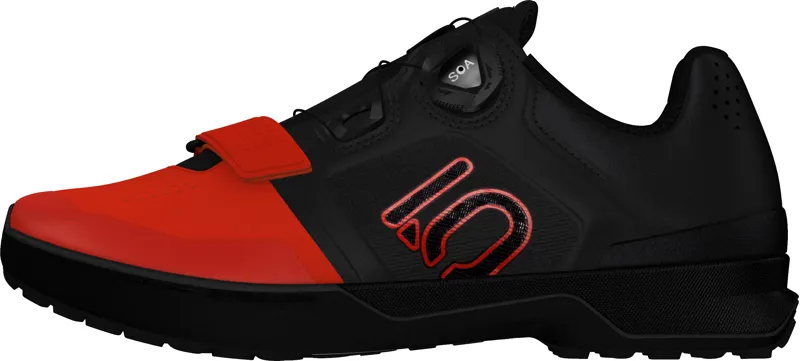 Fiveten Kestrel Pro Boa Mountain Bike Shoes - Black/Red-7