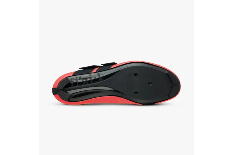 Fizik R5 Tempo Powerstrap Mens Road Cycling Shoe - Coral/Black-1
