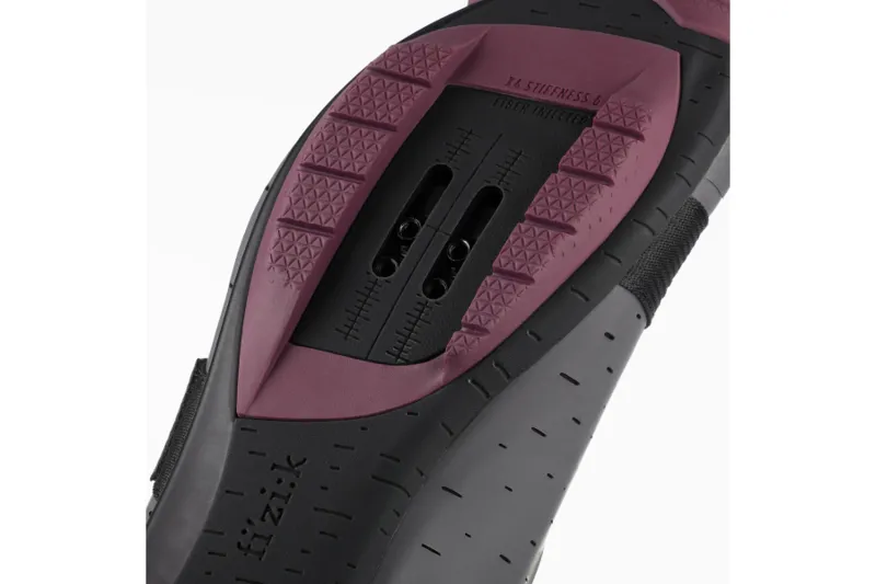 Fizik Terra Powerstrap X4 Gravel Cycling Shoe - Grey/Grape-3