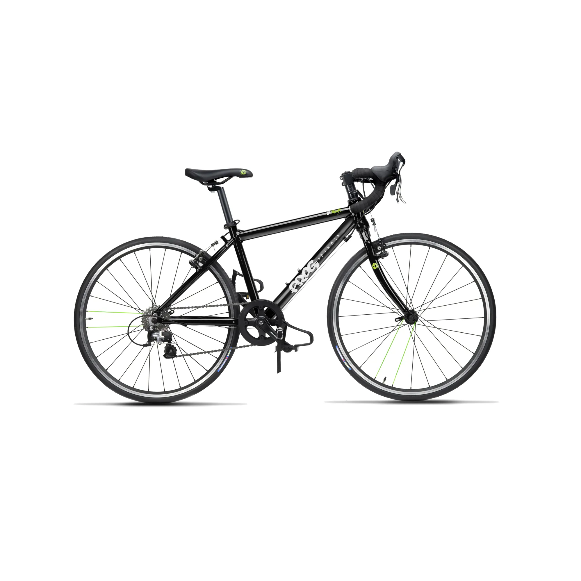 Frog 67 Kids Road Bike Black - Main Image