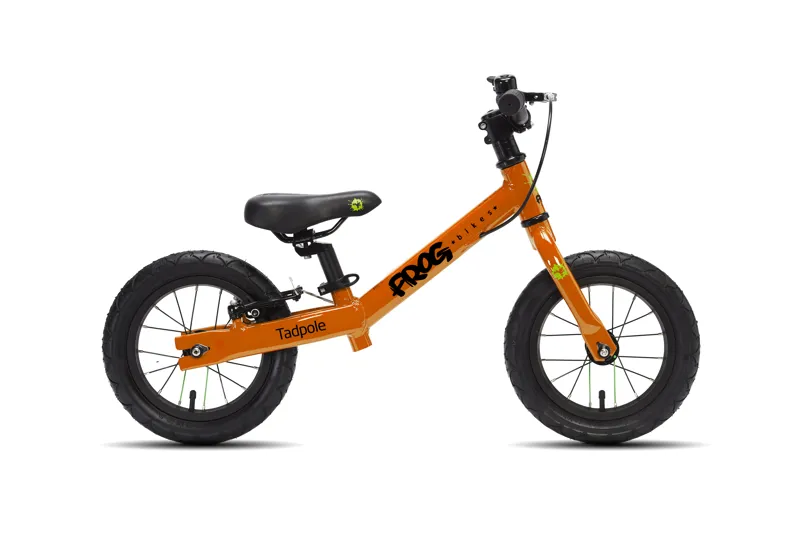 Frog Tadpole Kids Balance Bike - Orange