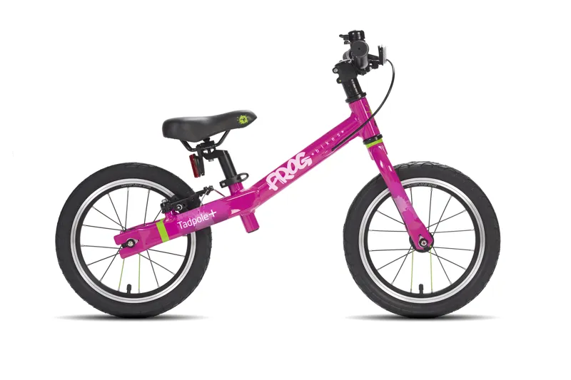 Frog Tadpole Plus Kids Balance Bike - Pink