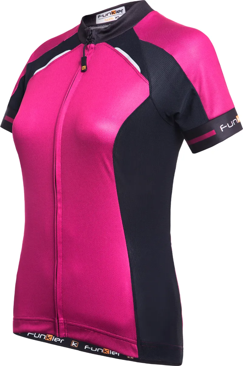 Funkier Amari Ladies Active Short Sleeve Jersey - Pink
