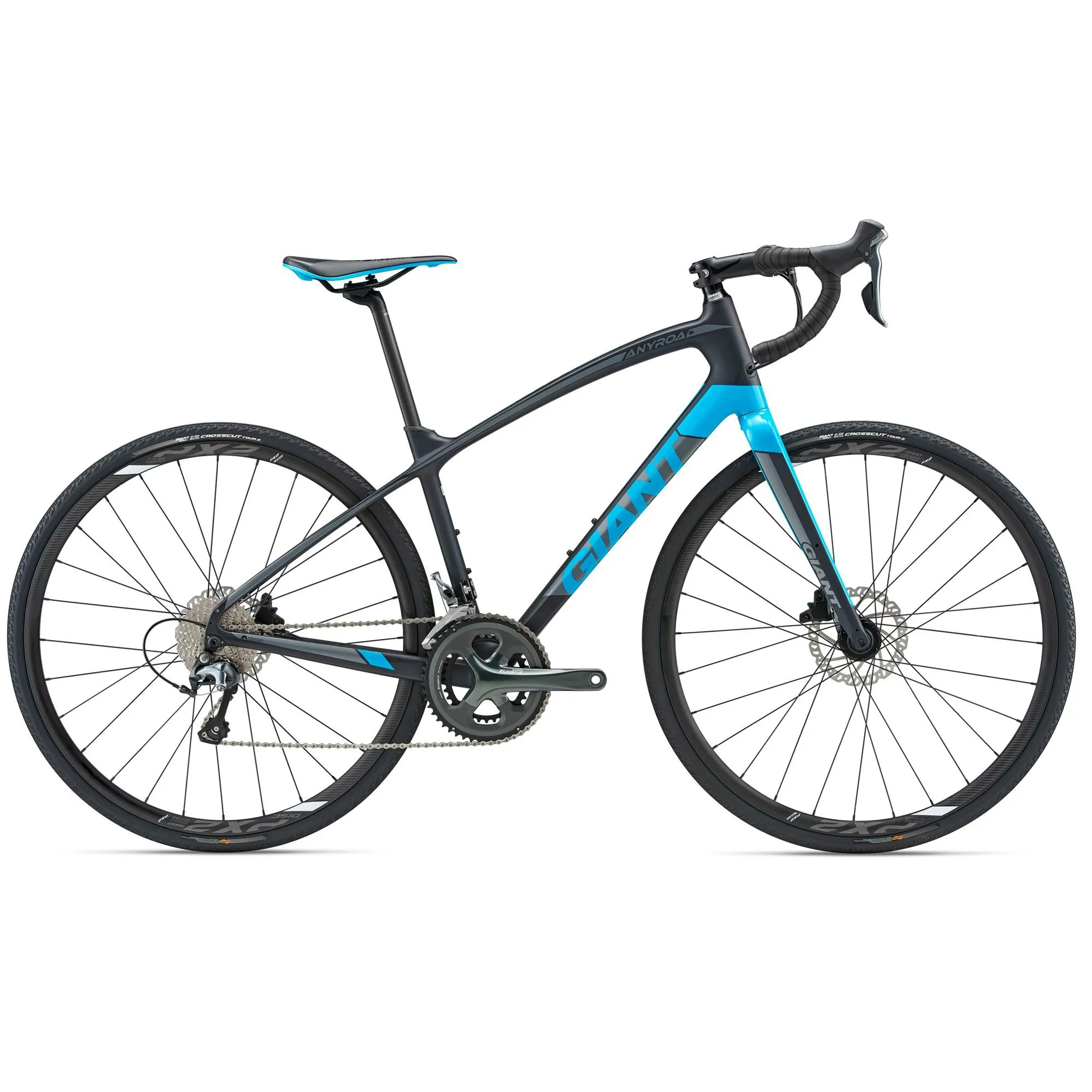 2018 Giant AnyRoad Advanced Cross And Gravel Bike Dark Blue 2018-giant-anyroad-advanced-cross-and-gravel-bike-dark-blue