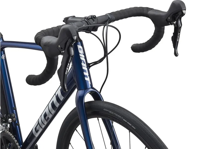 2021 Giant Contend AR 1 Road Bike - Metallic Navy-1
