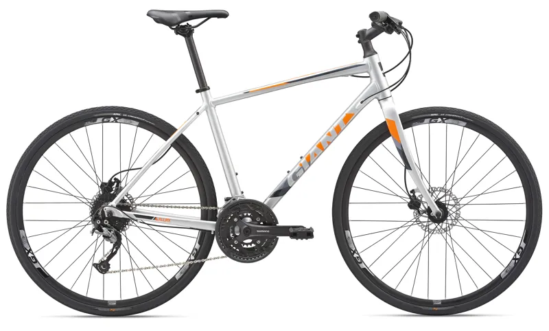 2019 Giant Escape 1 Disc Mens Hybrid Bike - Silver