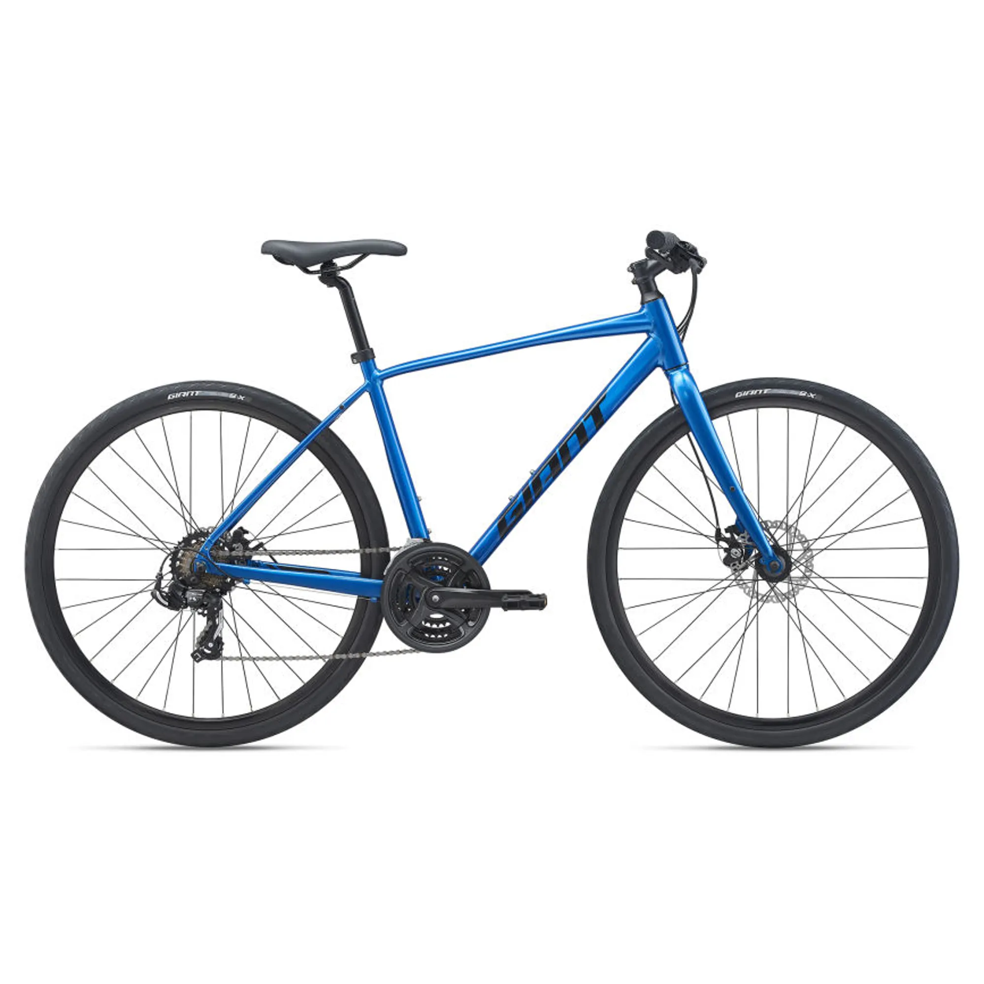 2021 Giant Escape 3 Disc Mens Hybrid Bike - Metallic Blue 2021 Giant Escape 3 Disc Mens Hybrid Bike - Metallic Blue