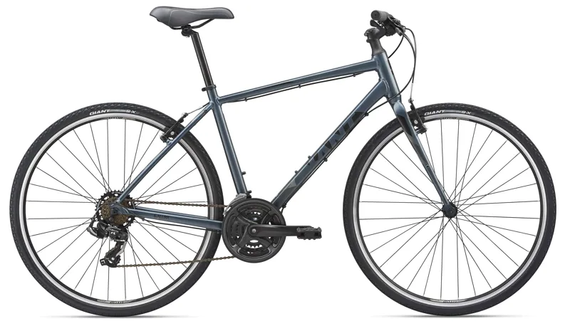 2019 Giant Escape 3 Mens Hybrid Bike Satin Grey Silver Black