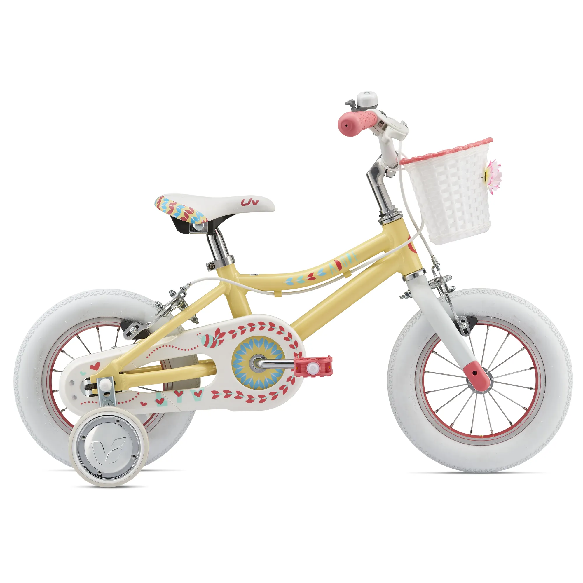 2019 Giant Liv Adore 12 Girls Kids Bike Light Yellow