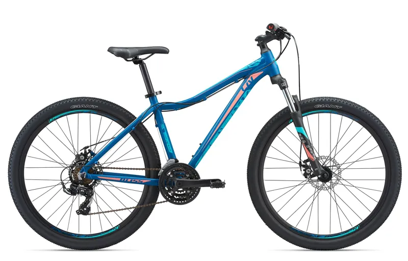 2018 Giant Liv Bliss 2 Womens Mountain Bike - Teal/Aqua/Coral