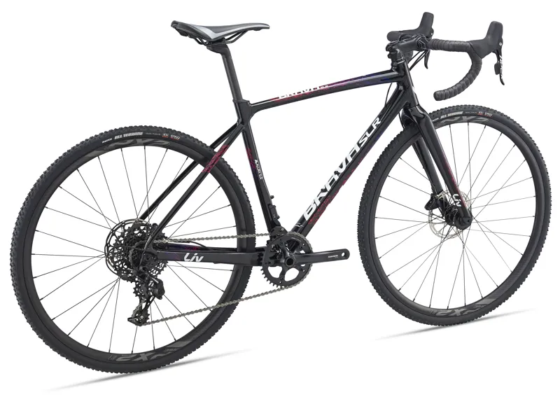 2019 Giant Liv Brava SLR Womens Cyclocross Bike - Gloss Black-1