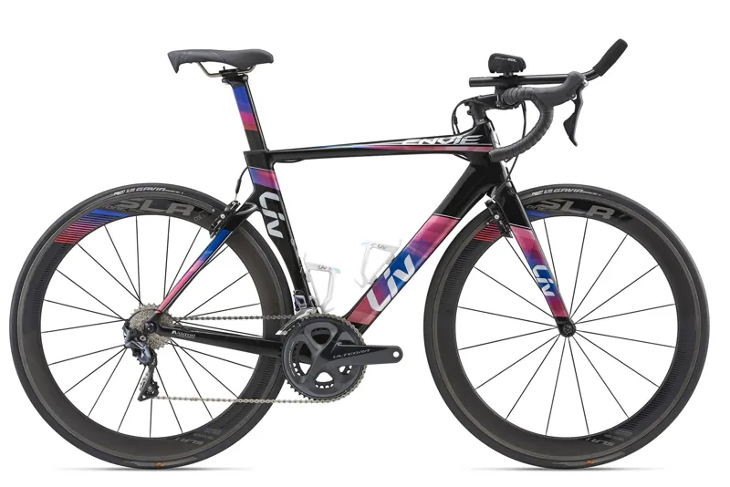 2018 Giant Liv Envie Advanced Tri Womens Road Bike Black Dark Blu