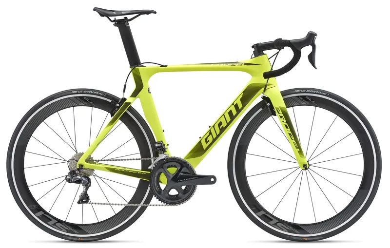 2019 Giant Propel Advanced 0 Mens Road Bike - Matte Neon Yellow