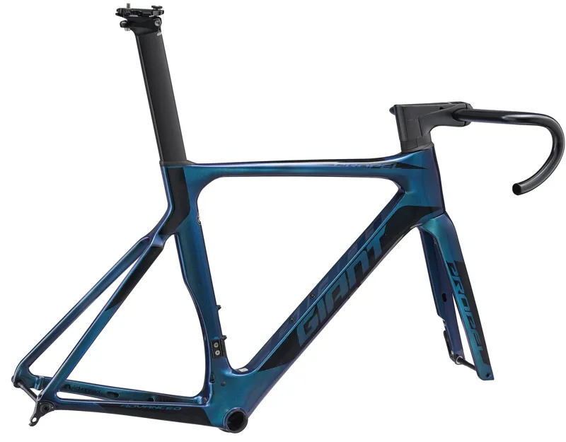 2019 Giant Propel Advanced Pro Disc Frameset - Chameleon Blue