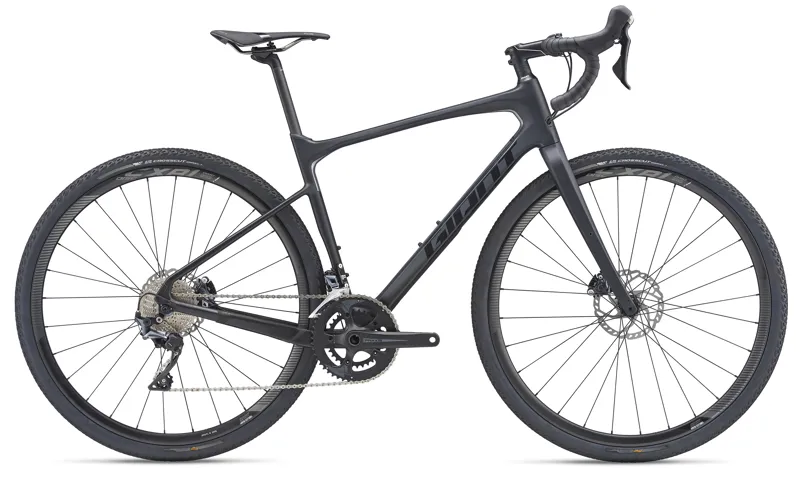 2019 Giant Revolt Advanced 0 Mens Gravel Road Bike - Matte Carbon