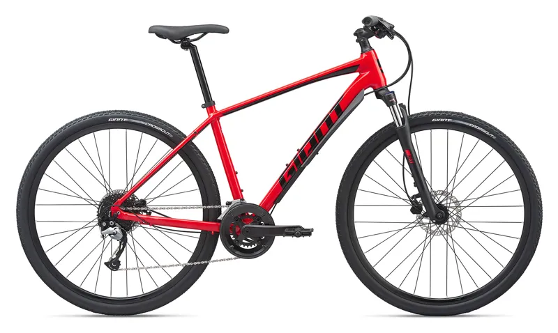 2020 Giant Roam 2 Disc Mens Gravel Hybrid Bike - Gloss Pure Red
