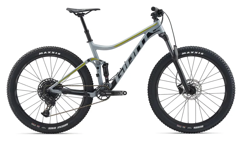 2020 Giant Stance 1 Mens Full Suspension Mountain Bike - Gloss Grey
