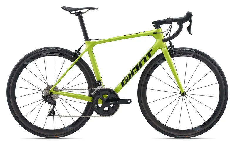 2020 Giant TCR Advanced Pro 2 Mens Road Bike Gloss Met Lime