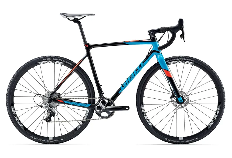 2017 Giant TCX SLR 1 Cyclocross Bike Black Blue