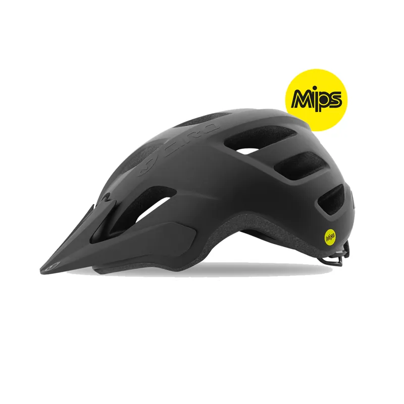 Giro Fixture MIPS Mens MTB Helmet Matt Black