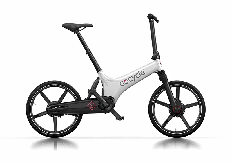 Gocycle GS Folding Electric Bike - White/Black