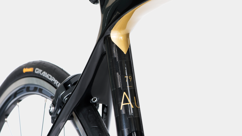 Orro STC Ultegra Road Bike - Black/Gold-1