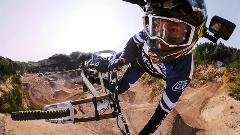 GoPro Action Camera Helmet Front and Side Mount-2