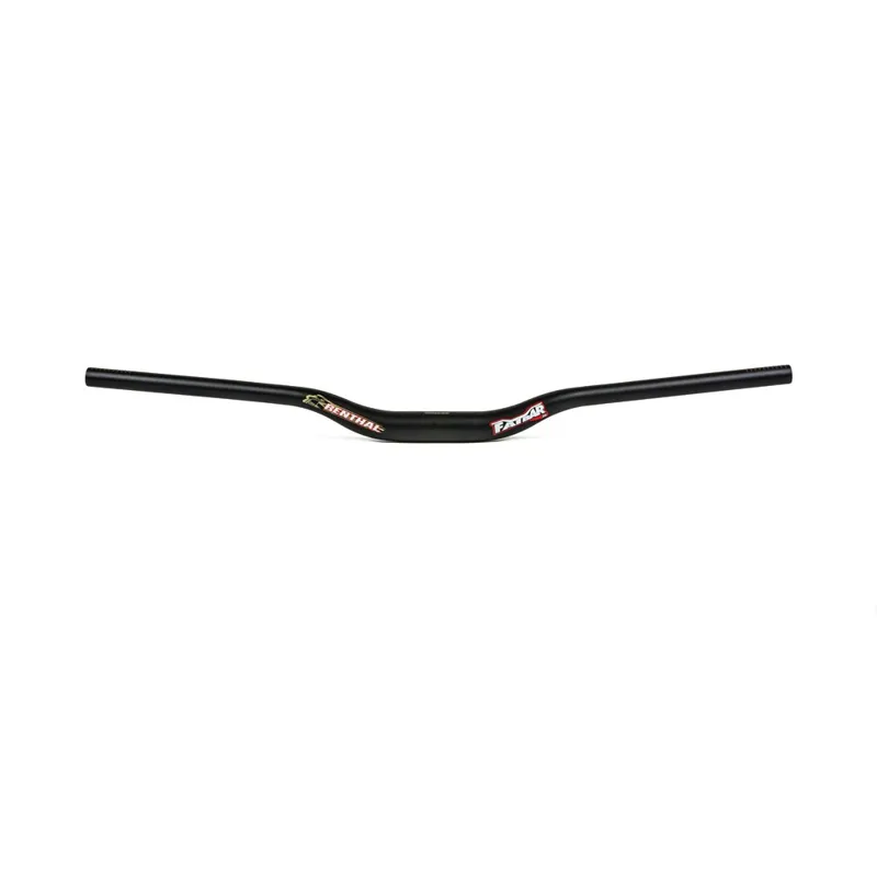 Renthal FatBar 35 Handlebar 7050 T6 Alloy Butted 7 Degree 35mm Clamp 800mm Wide 30mm - Black