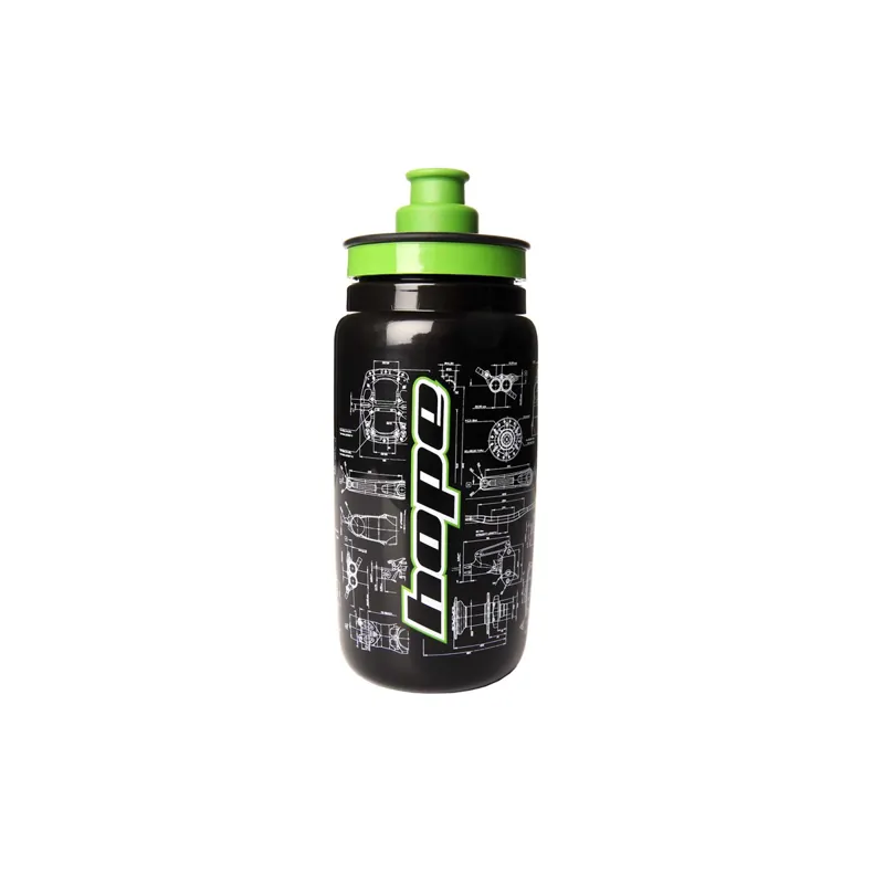 Hope Water Bottle 550ml - Drawing Black
