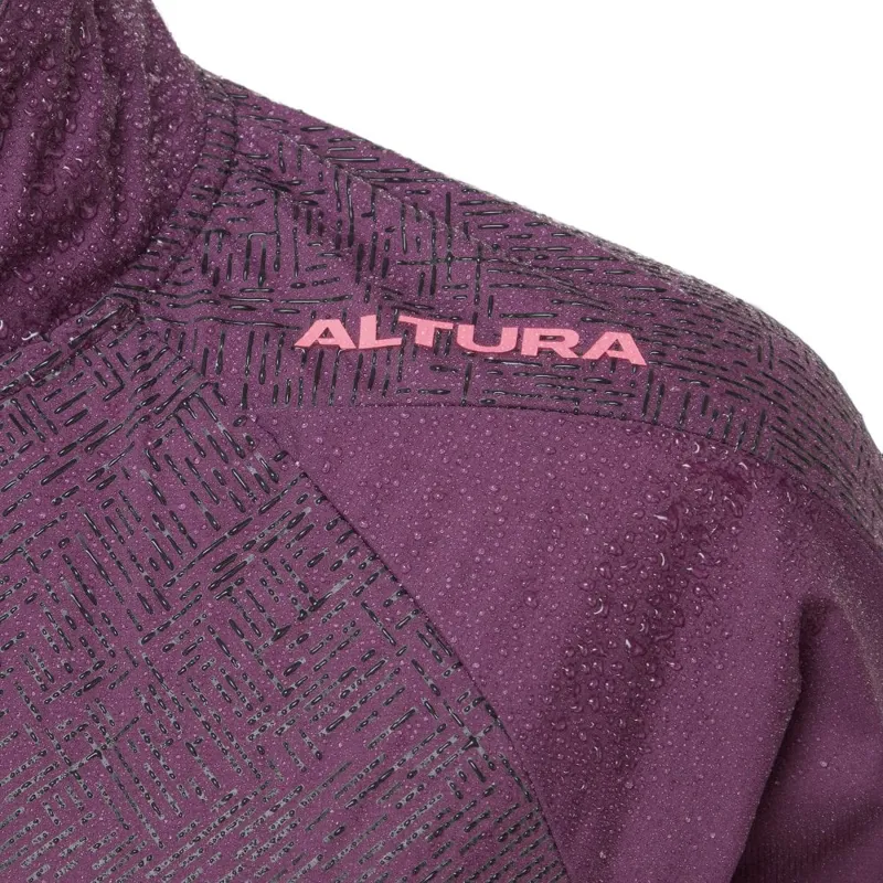 Altura Icon Womens Rocket Packable Cycling Jacket - Purple-7
