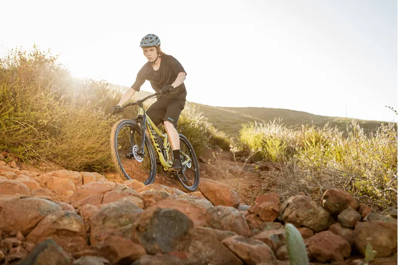 2020 Giant Stance 29 1 Mens Full Suspension Mountain Bike - Olive-1