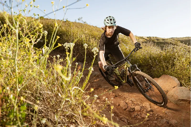 2020 Giant Stance 29 1 Mens Full Suspension Mountain Bike - Olive-2