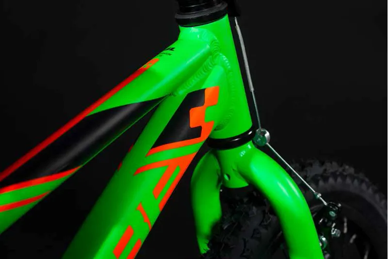 2018 Cube Kid 160 Mountain Bike - Flash Green/Orange-1