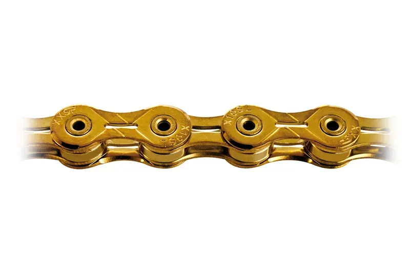 KMC X10SL 114 Link 10-Speed Bicycle Chain - Gold