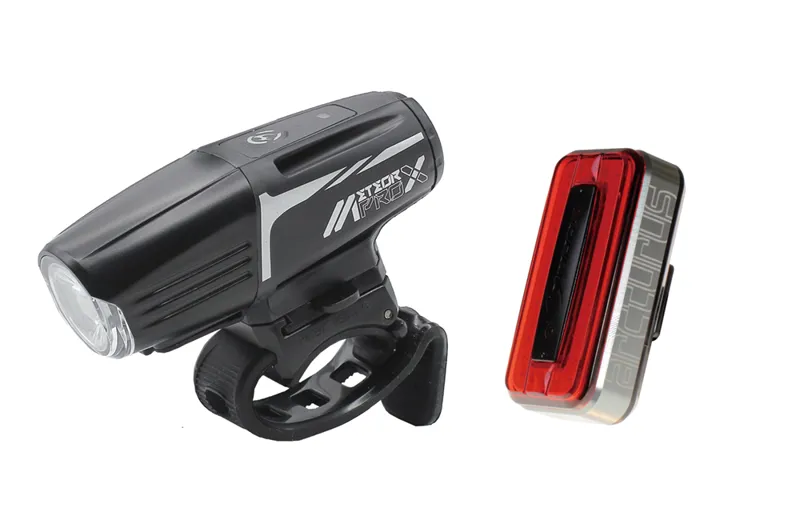 Moon Meteor X Pro and Arctu Pro Rechargeable Bicycle Light Set