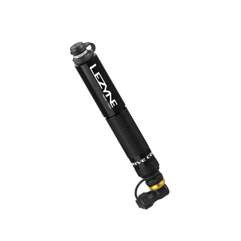 Lezyne Pocket Drive Mini CO2 Bike Pump - Black/Gold