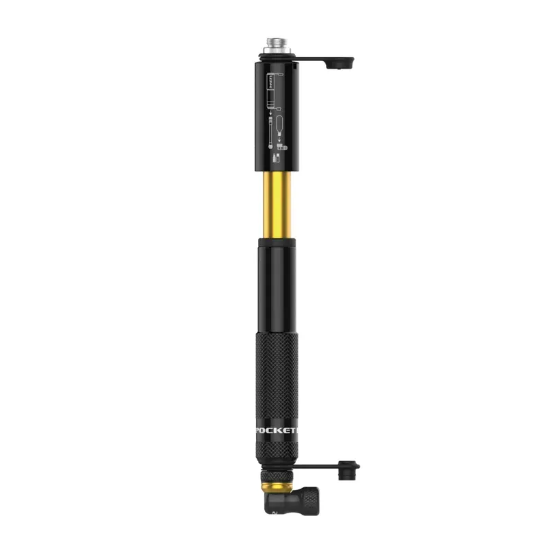 Lezyne Pocket Drive Mini CO2 Bike Pump - Black/Gold-2