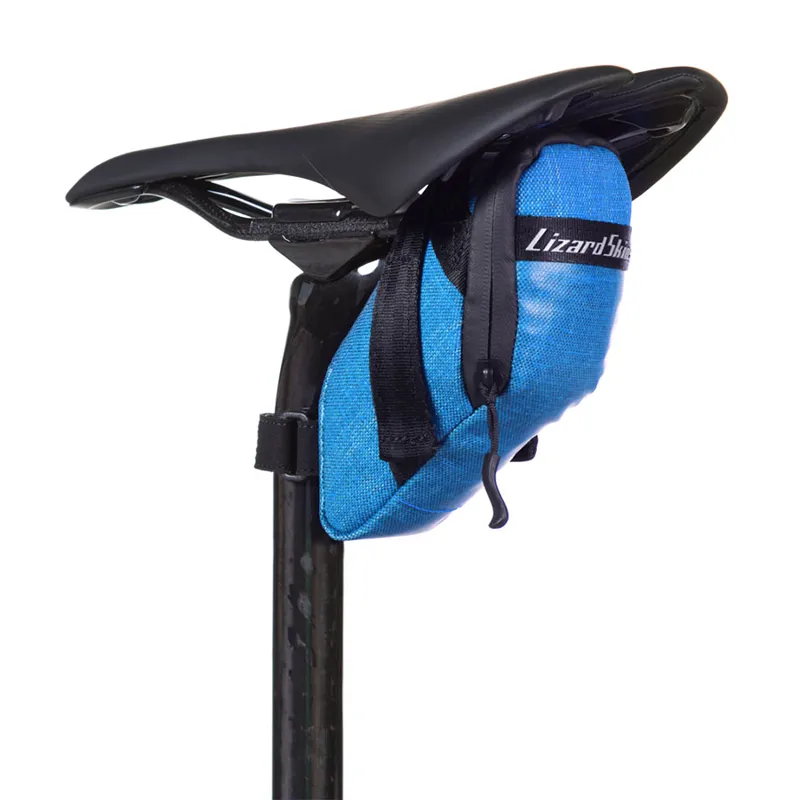 Lizard Skin Cache Saddle Bag - Electric Blue