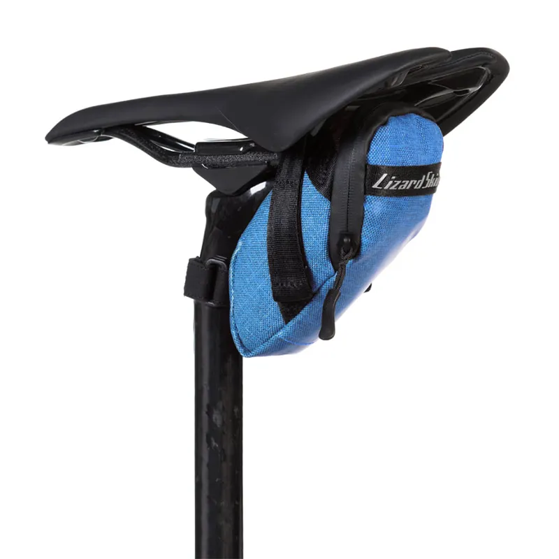 Lizard Skin Micro Cache Saddle Bag - Electric Blue