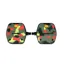 Look Geo City Grip Flat Pedal - Camo