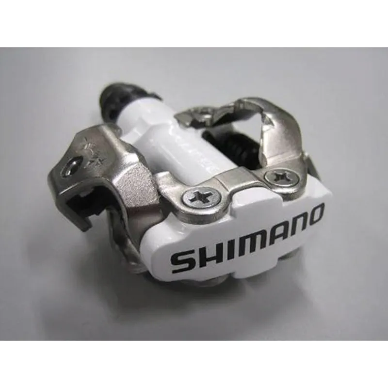 Shimano PD M520 Mountain Bike SPD Pedals - White