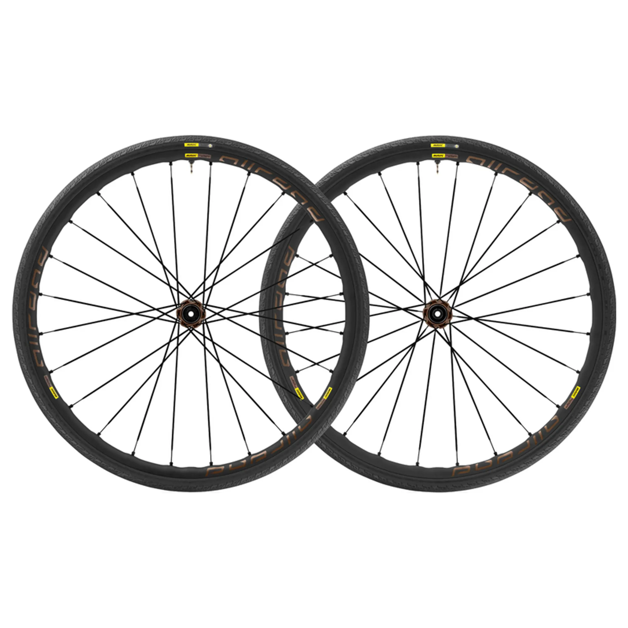 2019 Mavic Allroad Elite Disc CL 12x142 Wheels Pair w/ 35mm Tyre