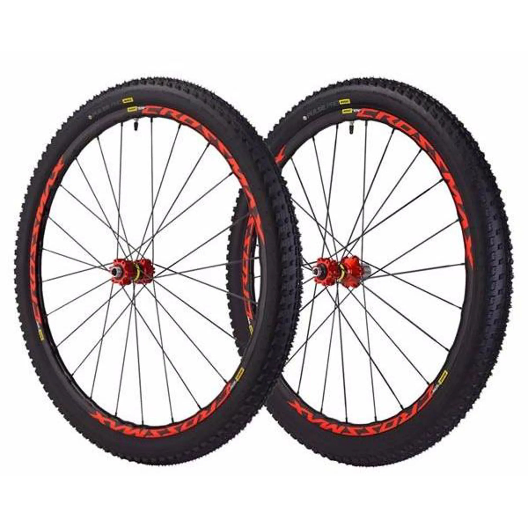 2017 Mavic Crossmax Elite 29in Mountain Bike Wheelset-Red-Pair