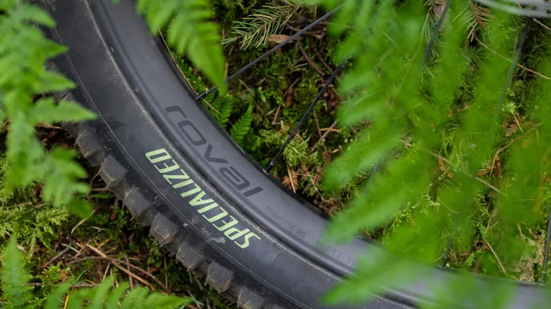 Roval Traverse HD 240 6B 29er Front Wheel - Satin Carbon/Gloss Black-6