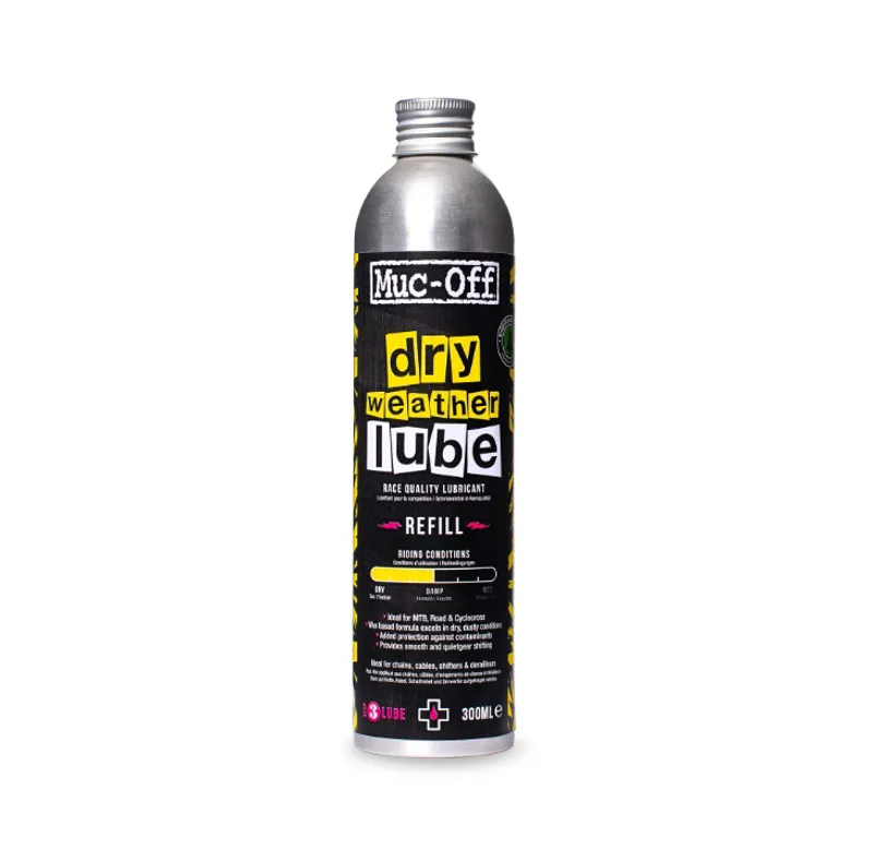 Muc-Off Bicycle Chain Dry Lube 300ml Refill